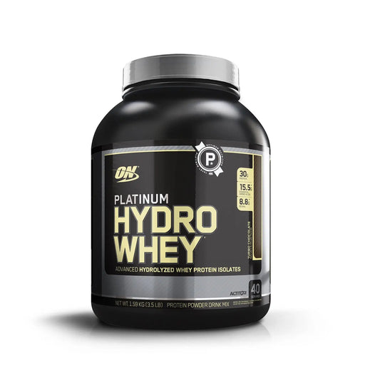 OPTIMUM NUTRITION PLATINUM HYDRO WHEY 3.5 LB TURBO CHOCOLATE - Muscle & Strength India - India's Leading Genuine Supplement Retailer 