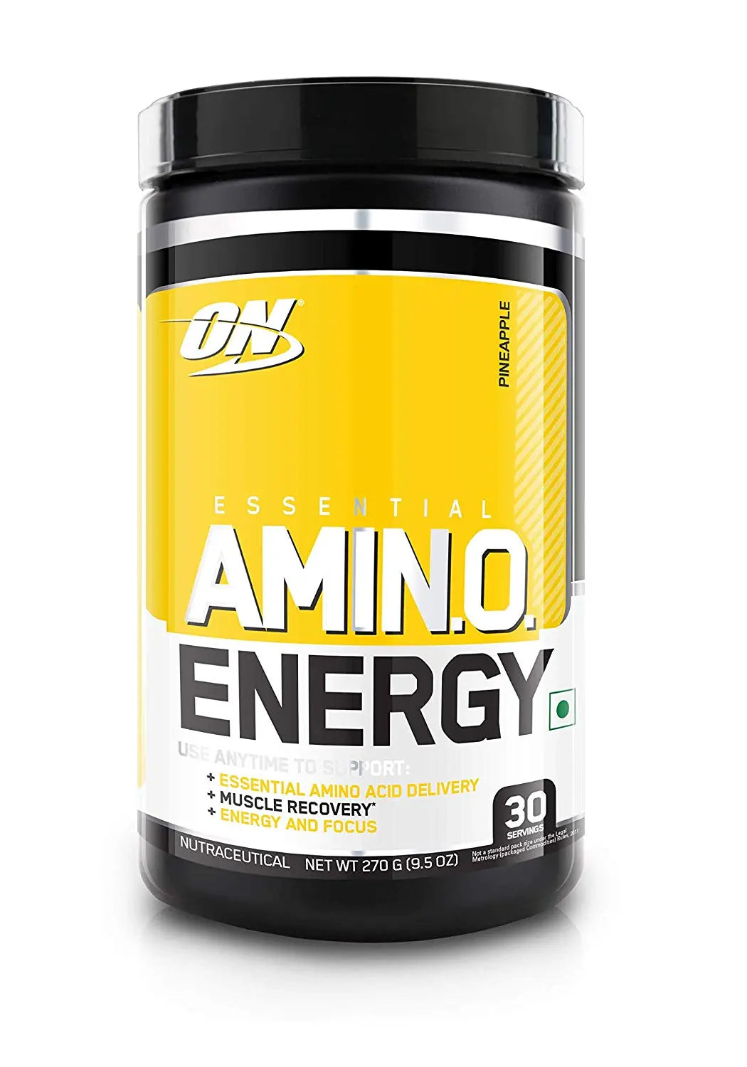 ON Essentials Amino Energy 30 Servings PINEAPPLE - Muscle & Strength India - India's Leading Genuine Supplement Retailer 