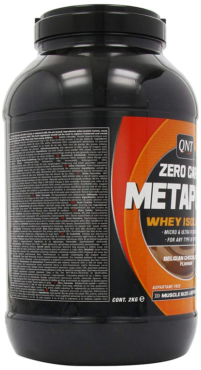 QNT METAPURE BELGAIN CHOCOLATE FLAVOUR 2KG - Muscle & Strength India - India's Leading Genuine Supplement Retailer 