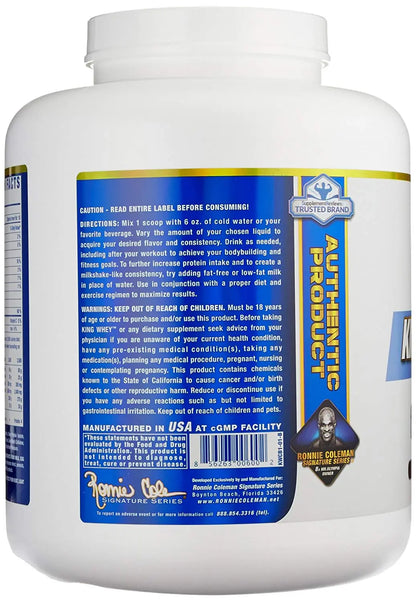 RCSIGNATURE SERIES KING WHEY PREMIUM PROTINE CHOCOLATE BROWINE 5 - Muscle & Strength India - India's Leading Genuine Supplement Retailer 