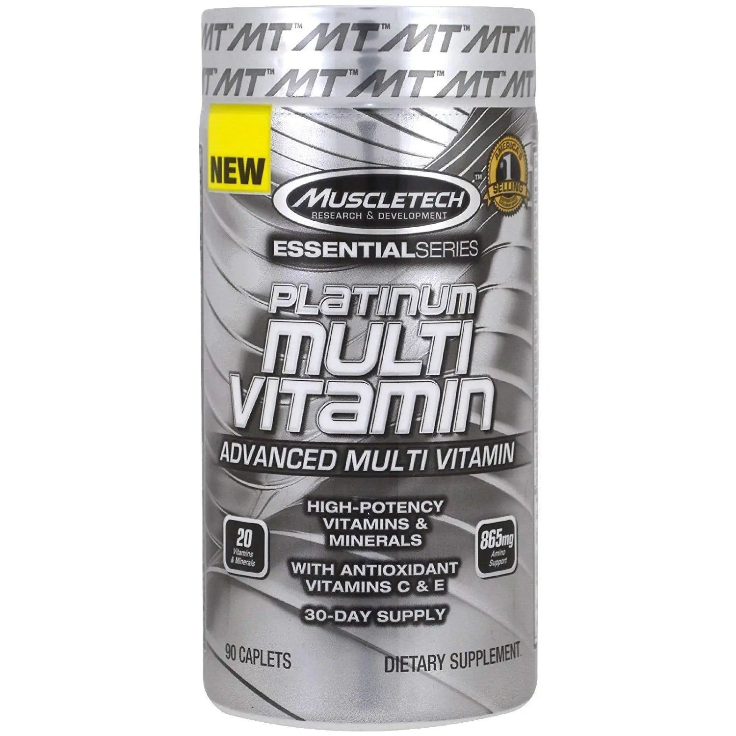 MT ESSENTIALSERIES PLATINUM MULTI VITAMIN 90 CAPS - Muscle & Strength India - India's Leading Genuine Supplement Retailer 