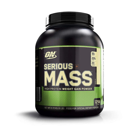 On Serious mass 6 LBS VANILLA - Muscle & Strength India - India's Leading Genuine Supplement Retailer 