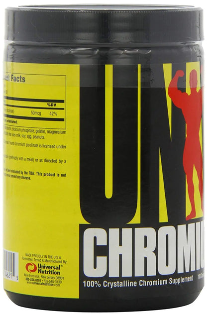 Universal Chromium Picolinate - Muscle & Strength India - India's Leading Genuine Supplement Retailer 