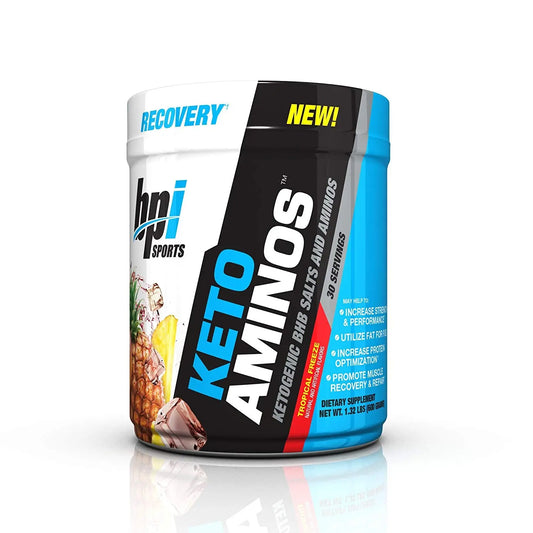 BPI SPORTS KETO AMINO 30 SERVINGS TROPICAL FREEZE - Muscle & Strength India - India's Leading Genuine Supplement Retailer 