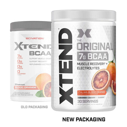 SCIVATION XTEND BCAAs  30 SERVINGS  BLOOD ORANGE 420G - Muscle & Strength India - India's Leading Genuine Supplement Retailer 