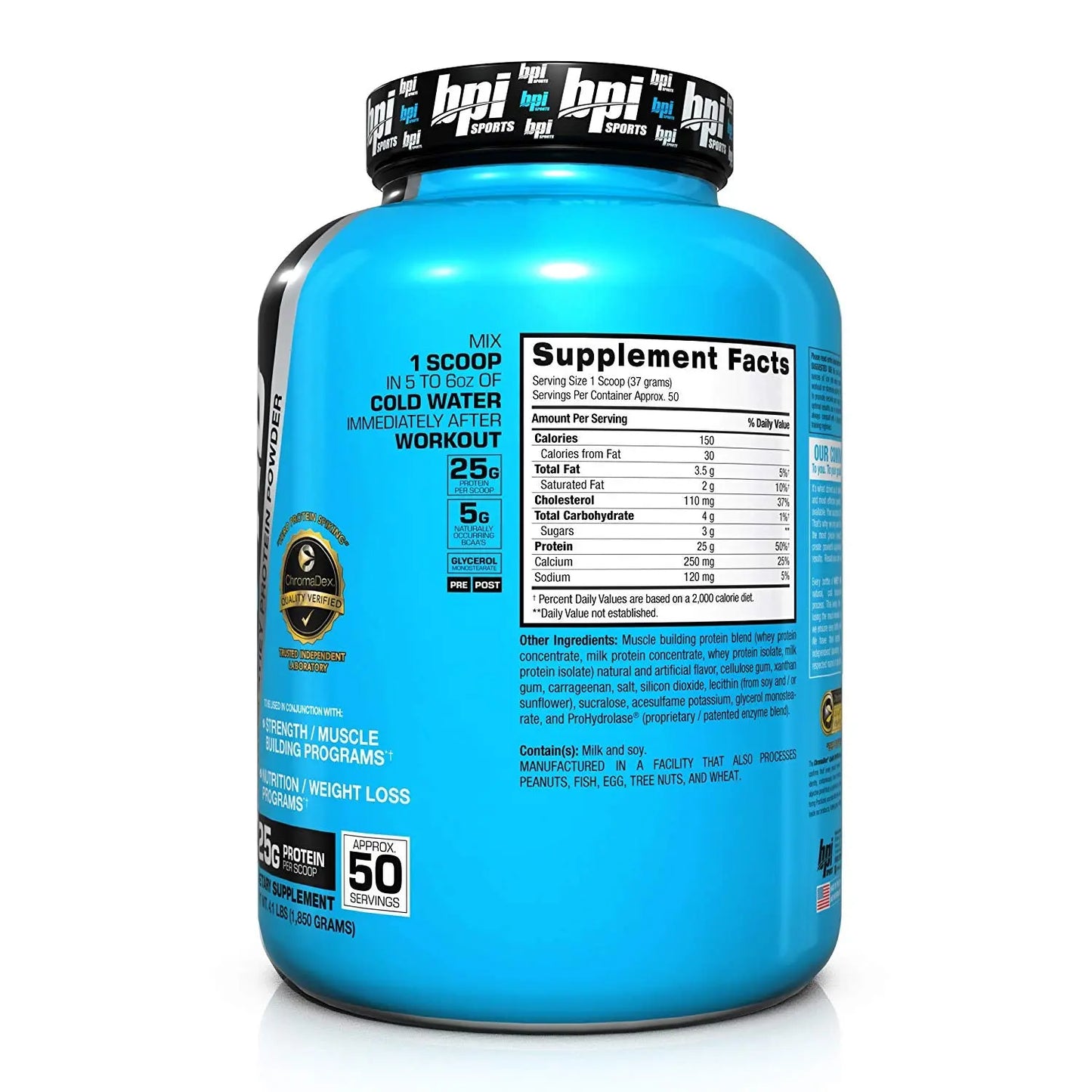 BPI SPORTS WHEY HD 4.1 LBS VANILLA CARAMEL - Muscle & Strength India - India's Leading Genuine Supplement Retailer 