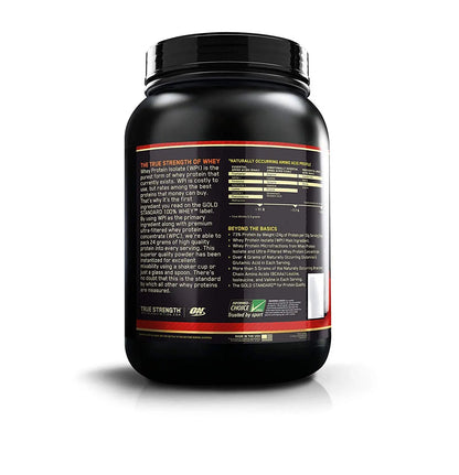 ON 100% Whey Gold Standard - 2 Lbs Cookies & Cream - Muscle & Strength India - India's Leading Genuine Supplement Retailer 