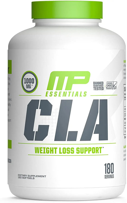 Muscle Pharm Essentials CLA Softgels, 1000mg CLA Blend, 180 - India's Leading Genuine Supplement Retailer