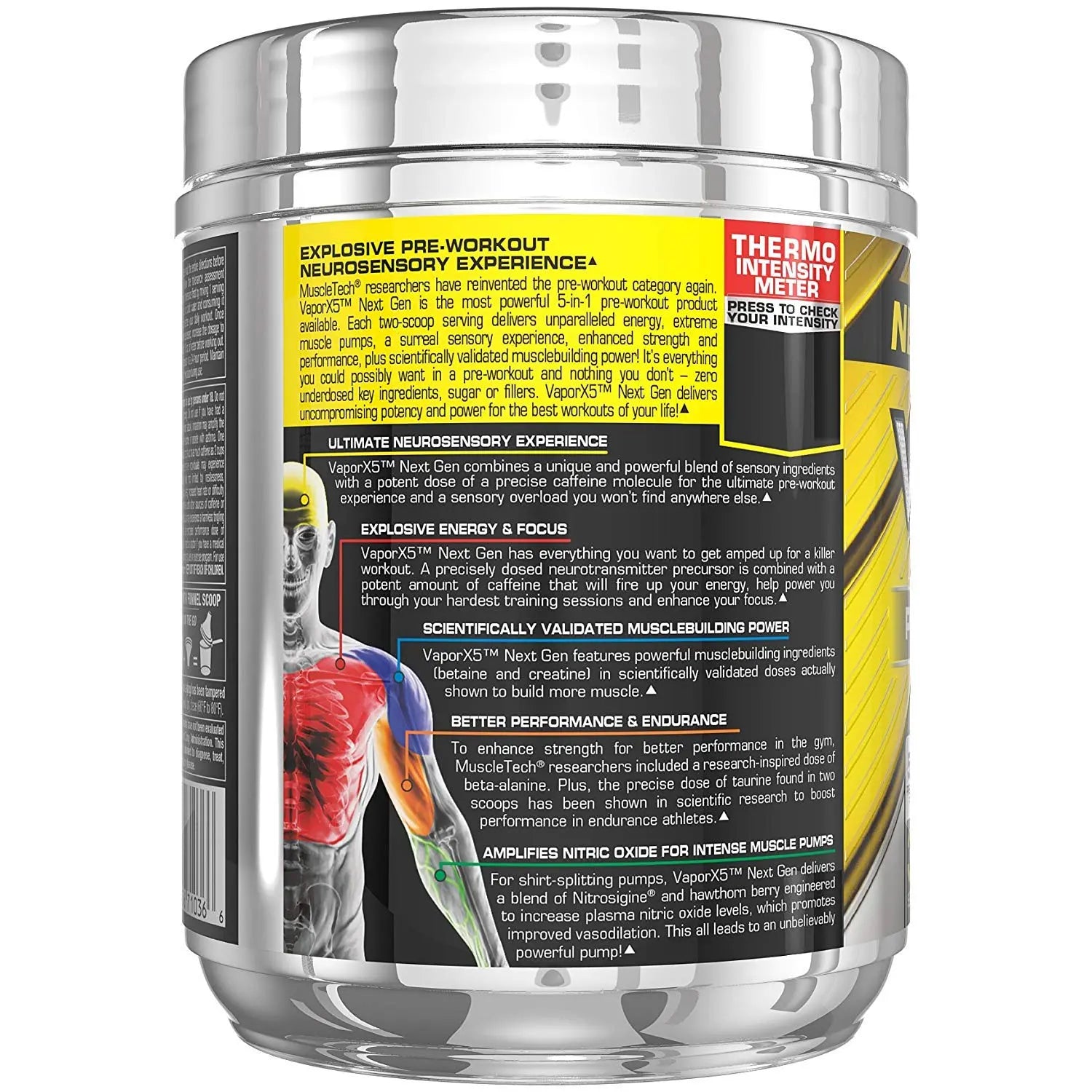 MT PRE-WORKOUT VAPOR X5 NEXT GEN ICY ROCKET 30 SER - Muscle & Strength India - India's Leading Genuine Supplement Retailer 