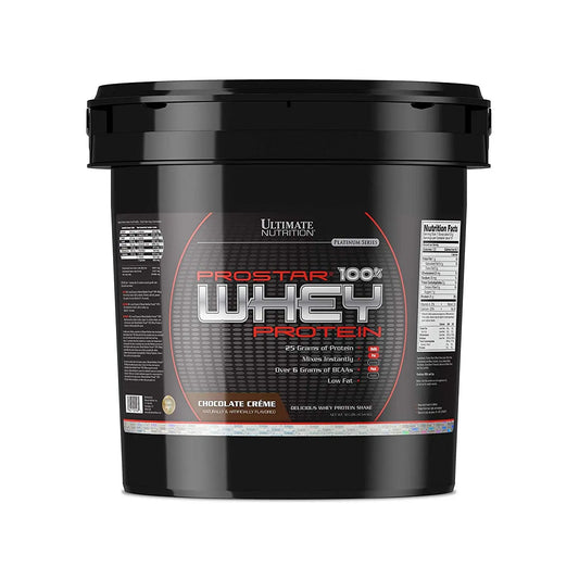 ULTIMATE NUTRITION PROSTAR 100% WHEY PROTEIN 10 LBS CHOCOLATE CR - Muscle & Strength India - India's Leading Genuine Supplement Retailer 