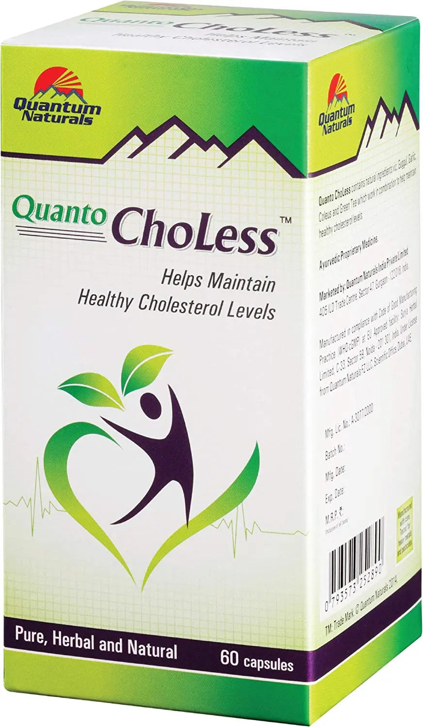 QUANTO CHOLESS CAPSULES 60 CAP - Muscle & Strength India - India's Leading Genuine Supplement Retailer 