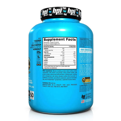 BPI SPORTS WHEY HD 4.1 LBS VANILLA CARAMEL - Muscle & Strength India - India's Leading Genuine Supplement Retailer 