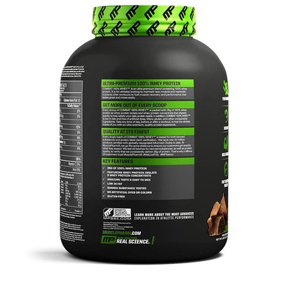 MP COMBAT 100% WHEY 5 LBS CHOCOLATE MILK - Muscle & Strength India - India's Leading Genuine Supplement Retailer 