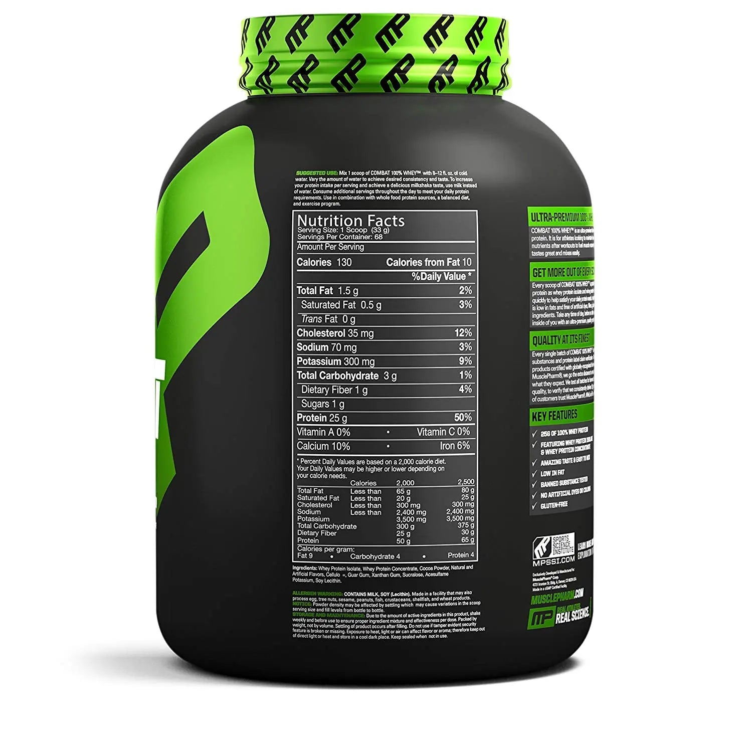 MP COMBAT 100% WHEY 5 LBS CHOCOLATE MILK - Muscle & Strength India - India's Leading Genuine Supplement Retailer 