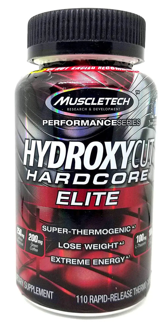 MUSCLETECH HYDROXYCUT HARDCORE ELITE 110 CAP - Muscle & Strength India - India's Leading Genuine Supplement Retailer 