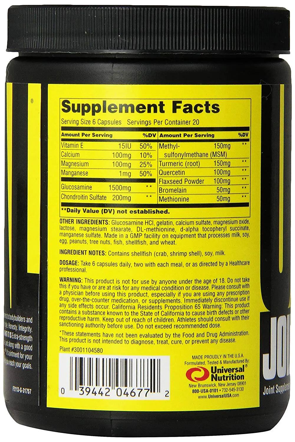 Universal Jointment Sport - Muscle & Strength India - India's Leading Genuine Supplement Retailer 