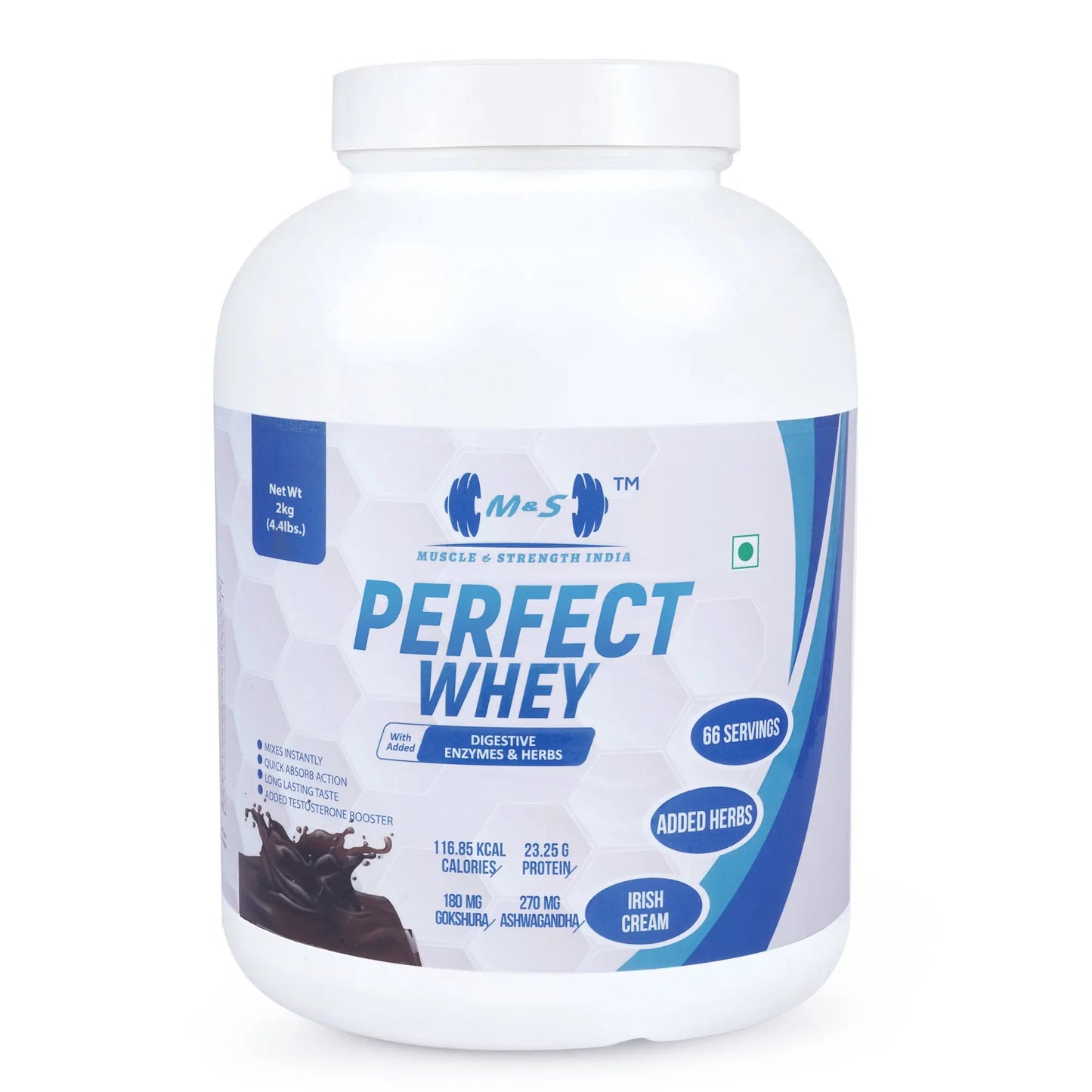 Muscle & Strength India Perfect Whey - Muscle & Strength India - India's Leading Genuine Supplement Retailer 