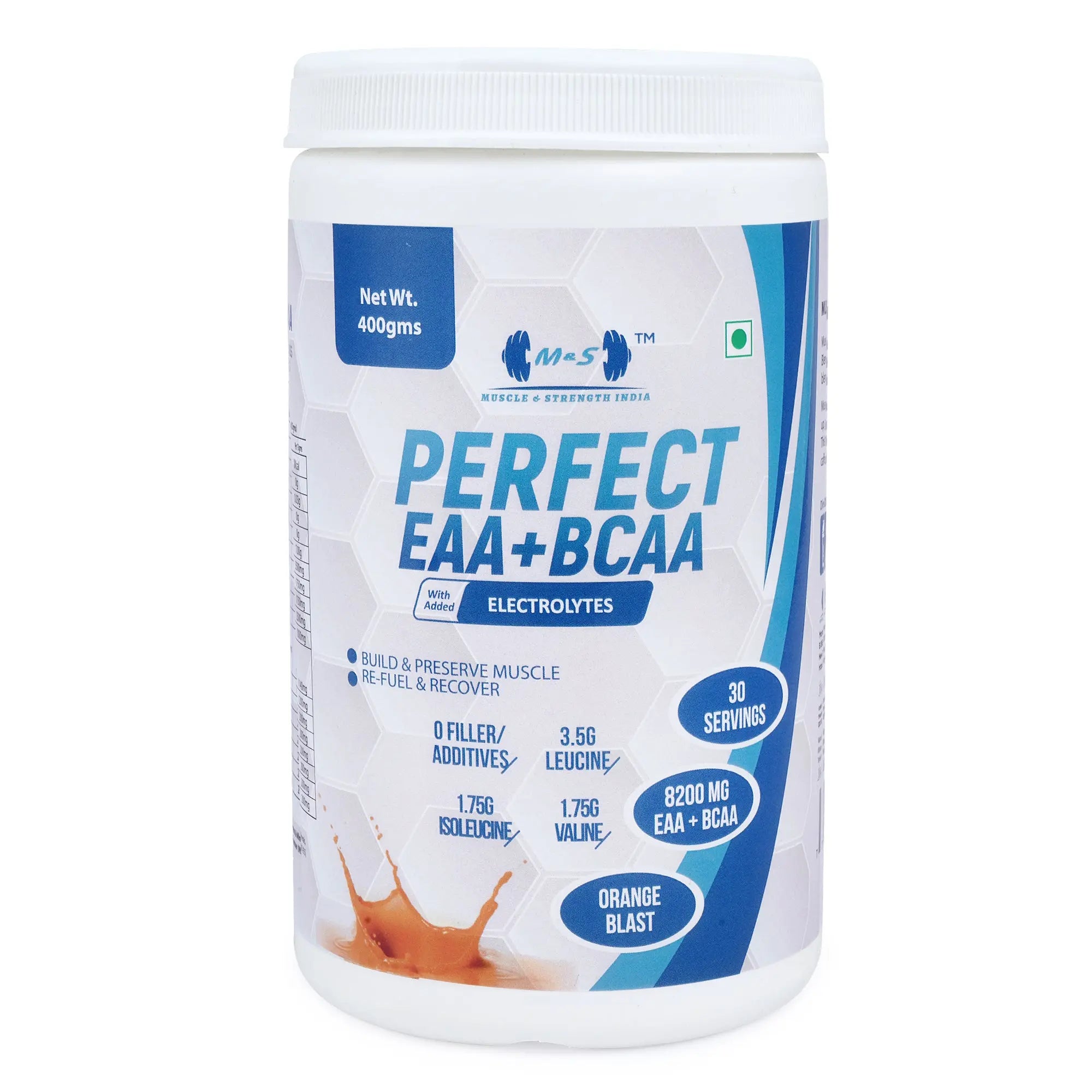 Muscle & Strength India Perfect EAA + BCAA | India's Leading