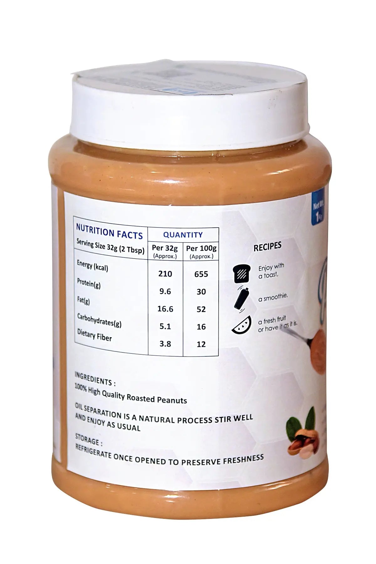 Muscle & Strength India Peanut Butter - Muscle & Strength India - India's Leading Genuine Supplement Retailer 