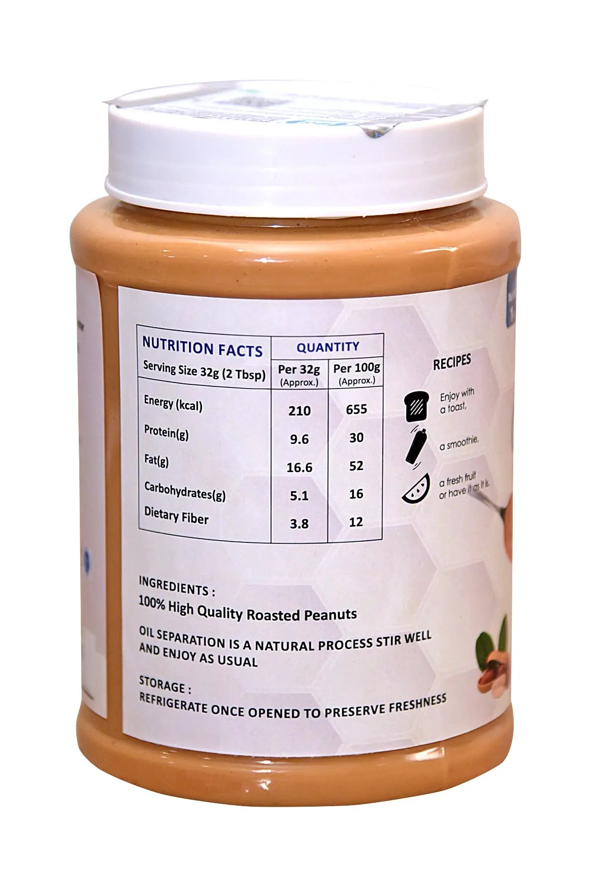 Muscle & Strength India Peanut Butter - Muscle & Strength India - India's Leading Genuine Supplement Retailer 