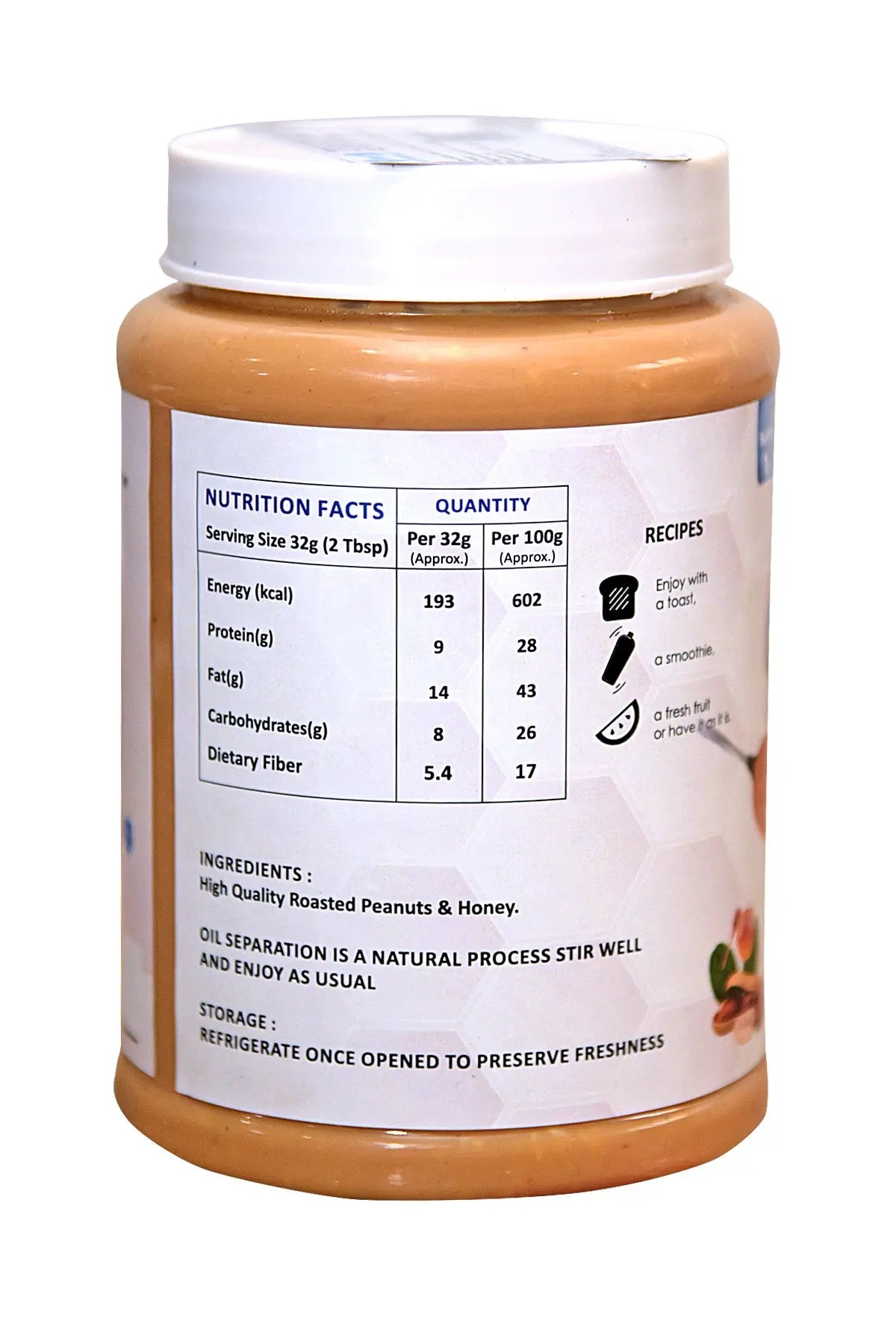 Muscle & Strength India Peanut Butter - Muscle & Strength India - India's Leading Genuine Supplement Retailer 