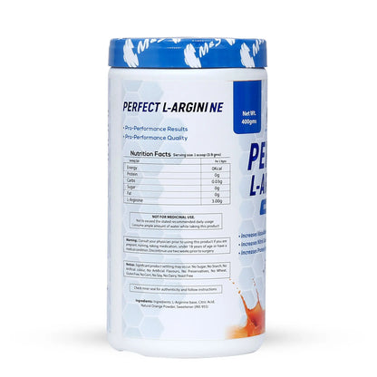 Muscle & Strength India Perfect L Arginine 102 Servings Orange Blast - India's Leading Genuine Supplement Retailer