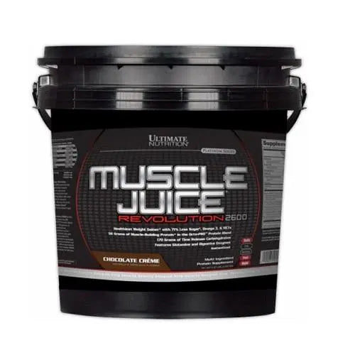 Ultimate Nutrition Muscle Juice Revolution 2600 - Chocolate Creme - 11.10 lbs - Muscle & Strength India - India's Leading Genuine Supplement Retailer 