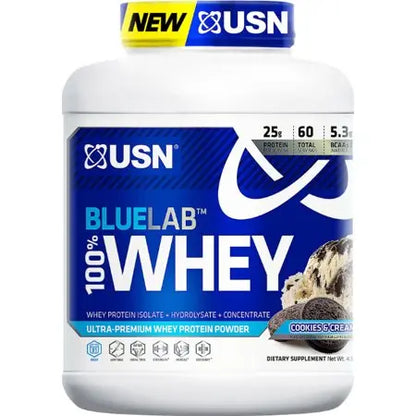 USN 100% Whey Blue Lab 4.5 LBS - Muscle & Strength India - India's Leading Genuine Supplement Retailer 