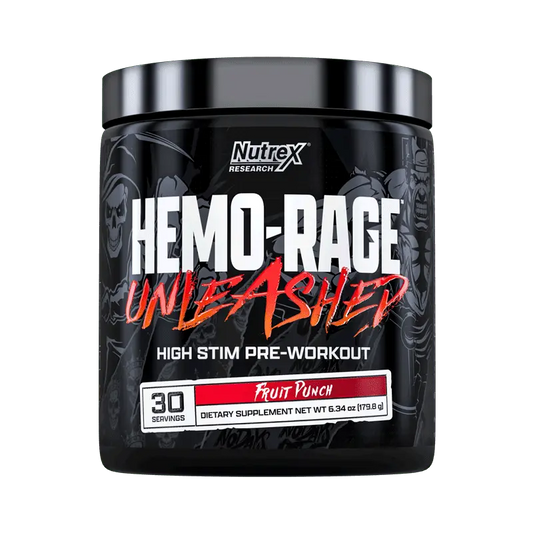 Nutrex New Hemo-Rage  Unleashed  The Ultimate High Stim Pre-Workout - India's Leading Genuine Supplement Retailer